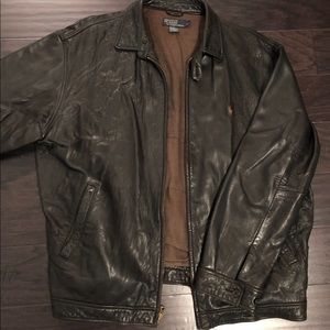 Polo Ralph Lauren Jacket XL 100% Genuine Leather